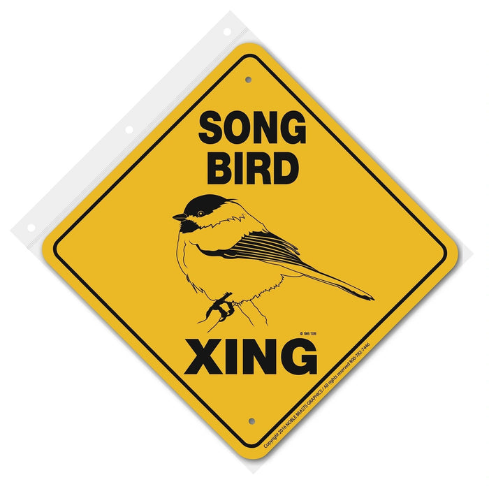 Song Bird Xing Aluminum 12 in x 12 in #20SBX