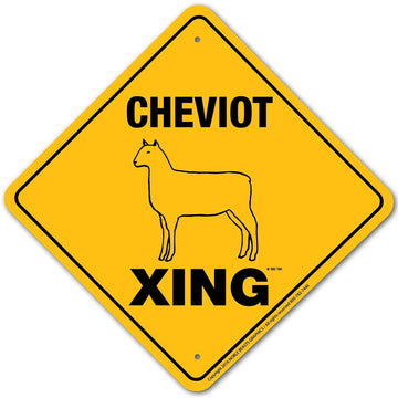 CHEVIOT XING signage