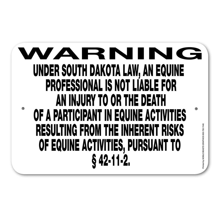 Equine Liability Signs R-T