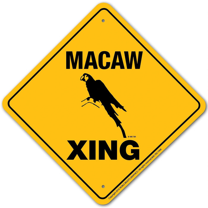 Macaw Xing Aluminum 12 in x 12 in #20010