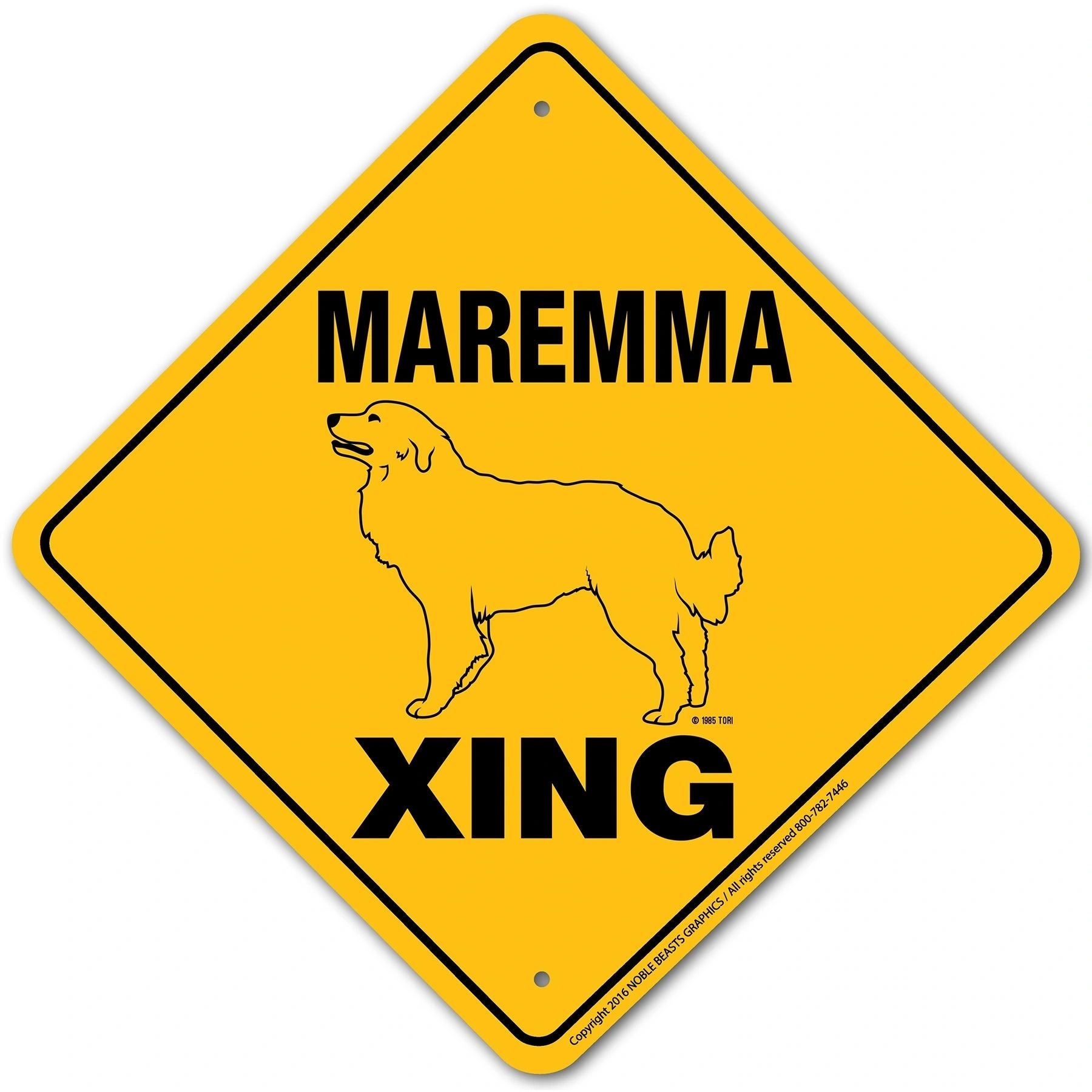 MAREMMA signage