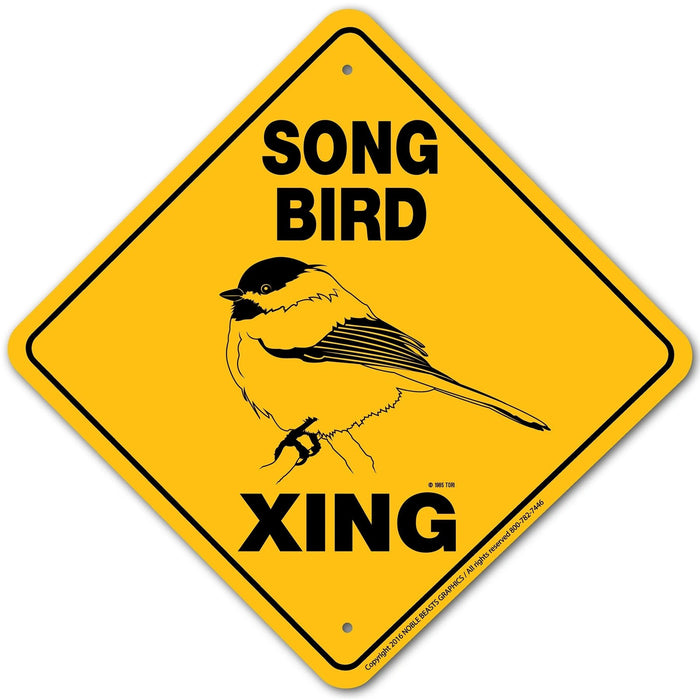 Song Bird Xing Aluminum 12 in x 12 in #20SBX