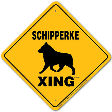 SCHIPPERKE XING sing board