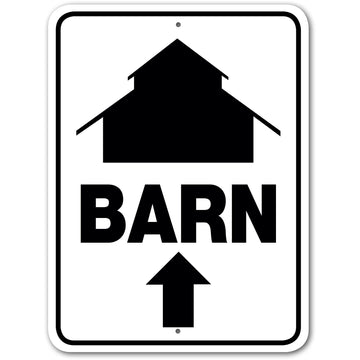 barn sing board