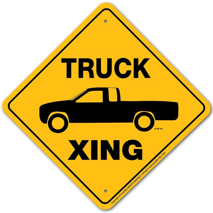 Truck (Pickup) Xing Aluminum 12 in x 12 in #20035