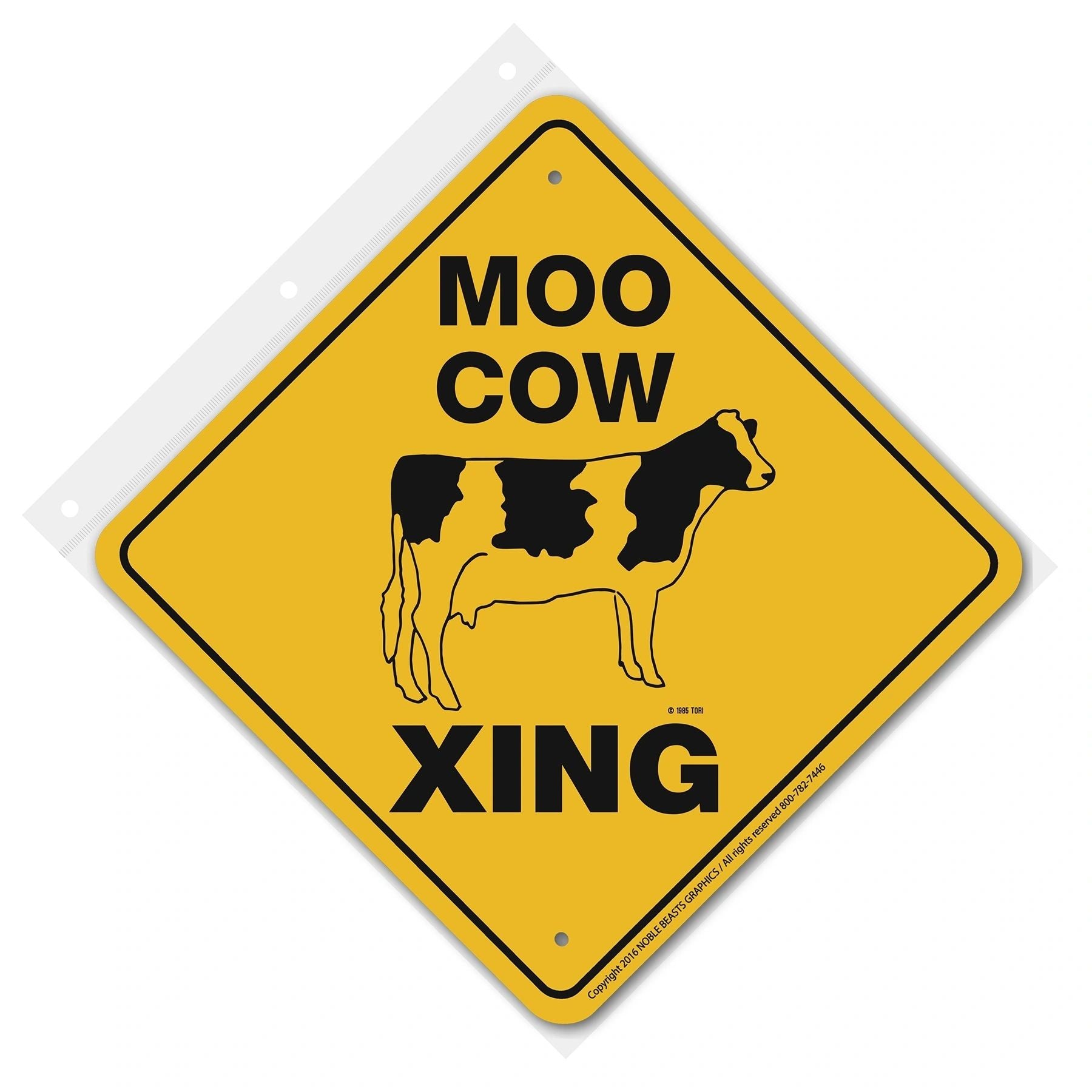 Moo Cow signage