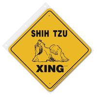 Shih Tzu Xing Sign Aluminum 12 in X 12 in #20518