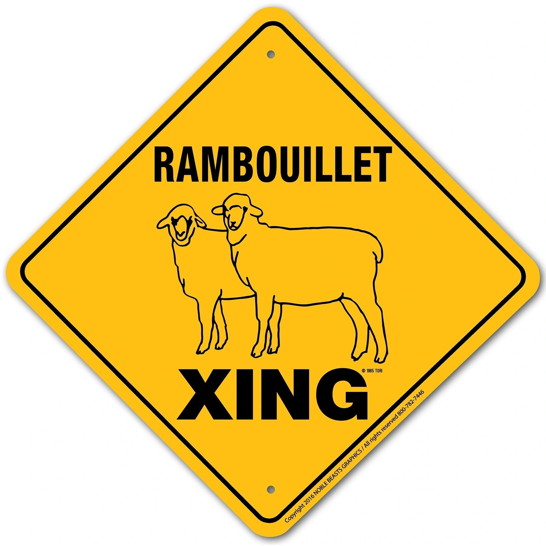 RAMBOUILLET signage