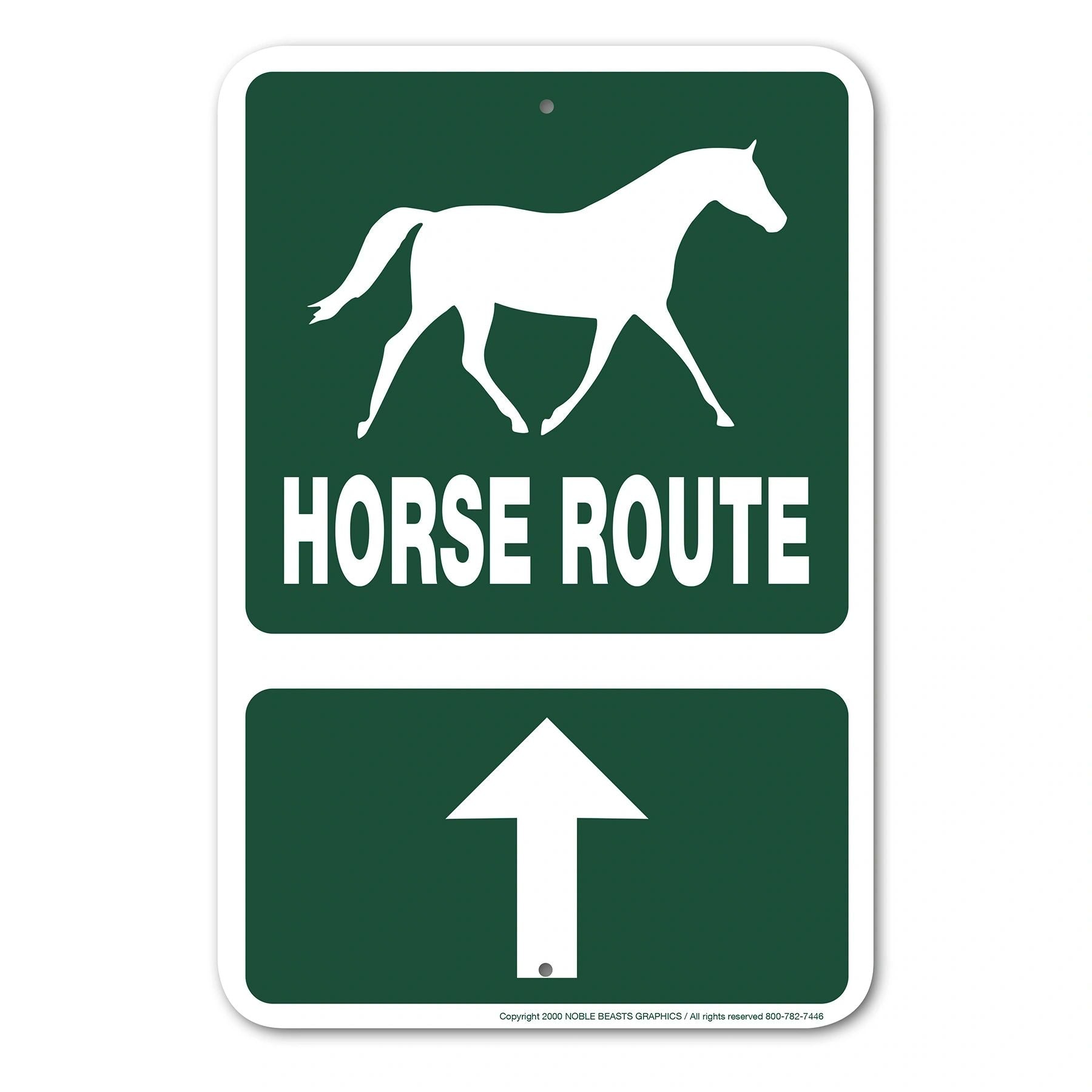 HORSE ROUTE sing board