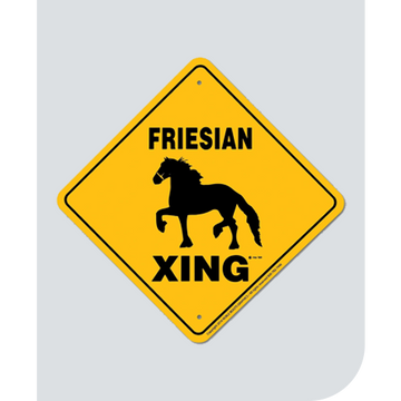 FRIESIAN Horse signage